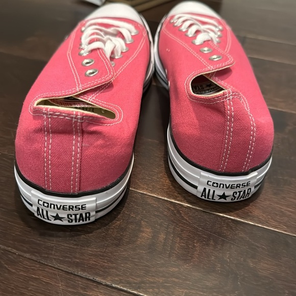 Converse unisex plastic pink sneakers NIB M10.5 W12.5 - Picture 6 of 8